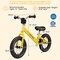 12 Inch Toddler Balance Bike with Height Adjustable Handlebar and Seat-Red